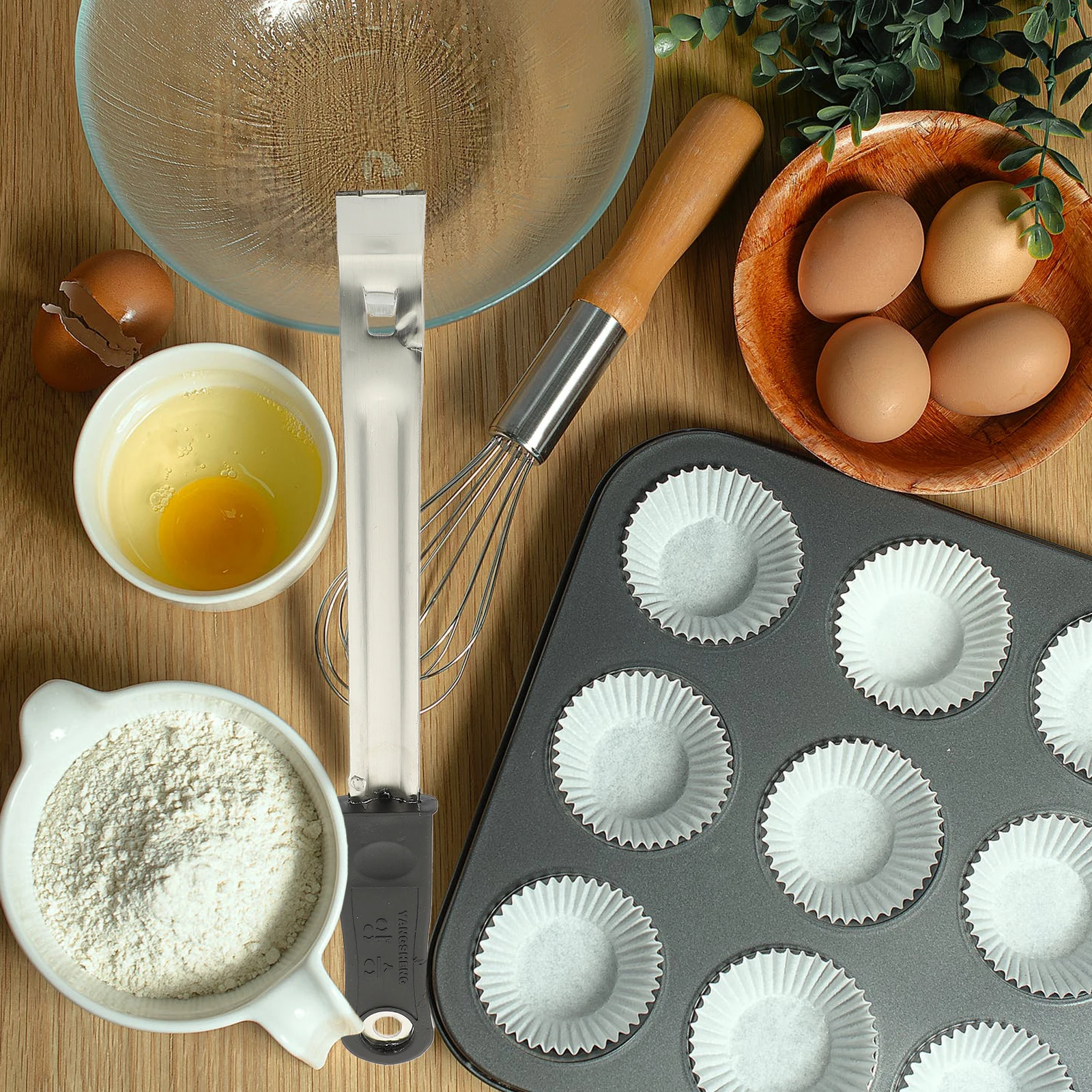 

Stainless Steel Plastic Baking Pan Lifter Heat Resistant Dish Gripper Barbecue Accessory Kitchen Tool Bottle Opener Function