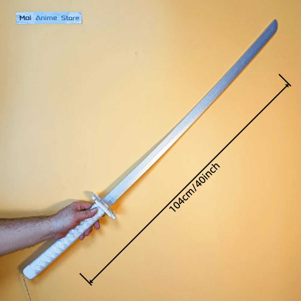 40インチ 黒崎一護 刀 オリジナル侍刀 ブリーチ アニメ刀 コスプレ小道具 本物の日本刀 忍者ナイフ おもちゃ ギフト