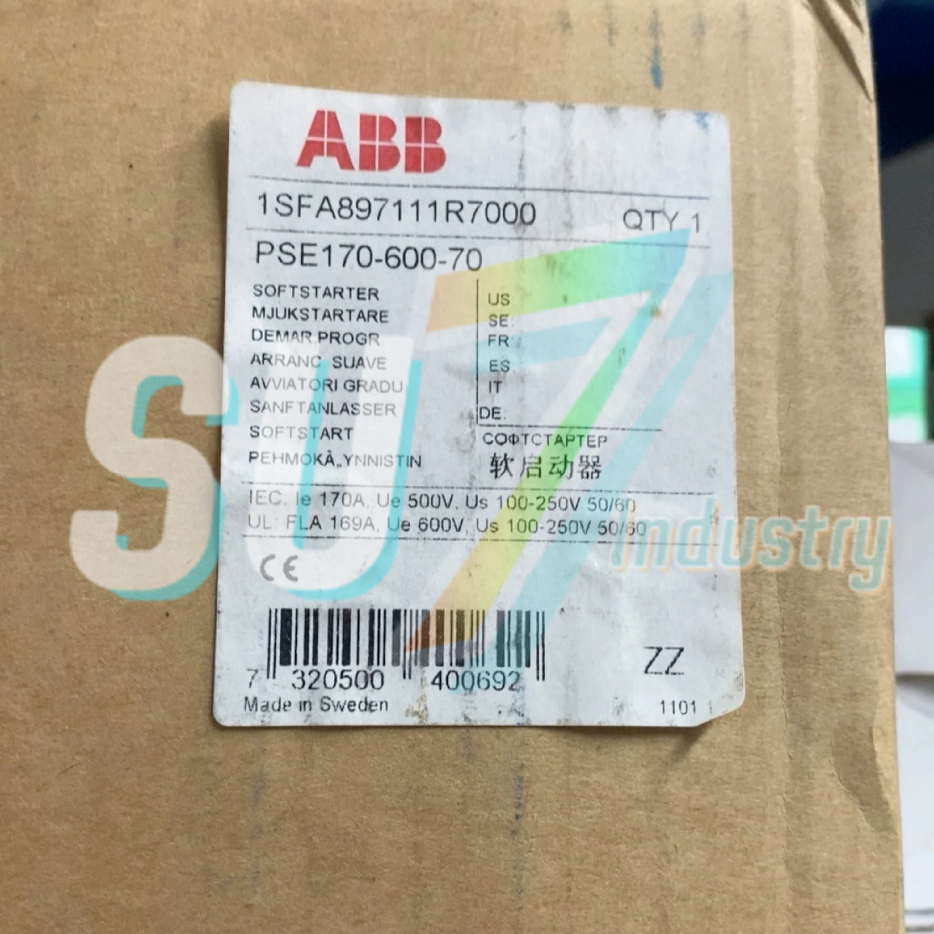 소프트 스타터 새 제품 창고 보유 PSE142-600-70 75kw PSE170-600-70 90kw