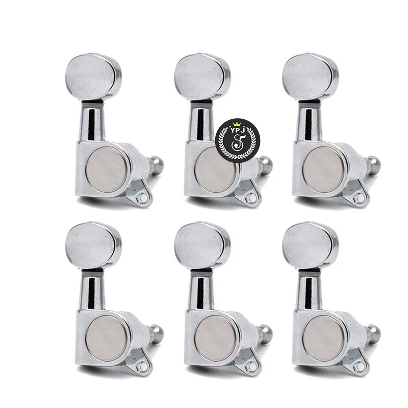 6 Pack Electric Guitar Tuning Pegs Keys Tuners Machine Heads 6R Right Fit For Fenderr St Guitars Accessories