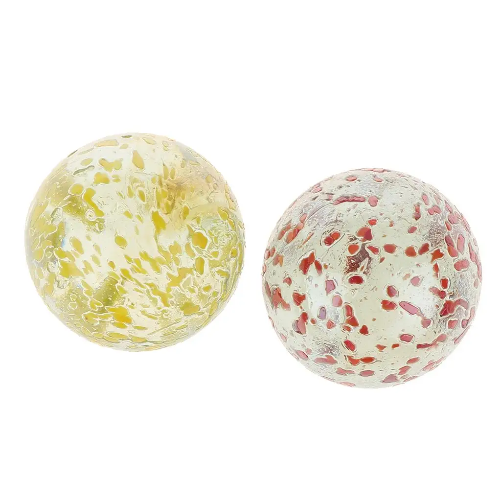 2 Pieces Glass Marbles for Vases or Games,Chinese Checkers, Aquarium Decorations, crafts