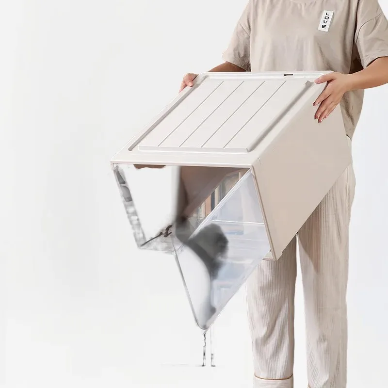 

1pcs Drawer-type Storage Box, Single-layer, Combinable, Transparent, Cosmetics, Jewelry, Underwear, Clothing Storage Cabinet