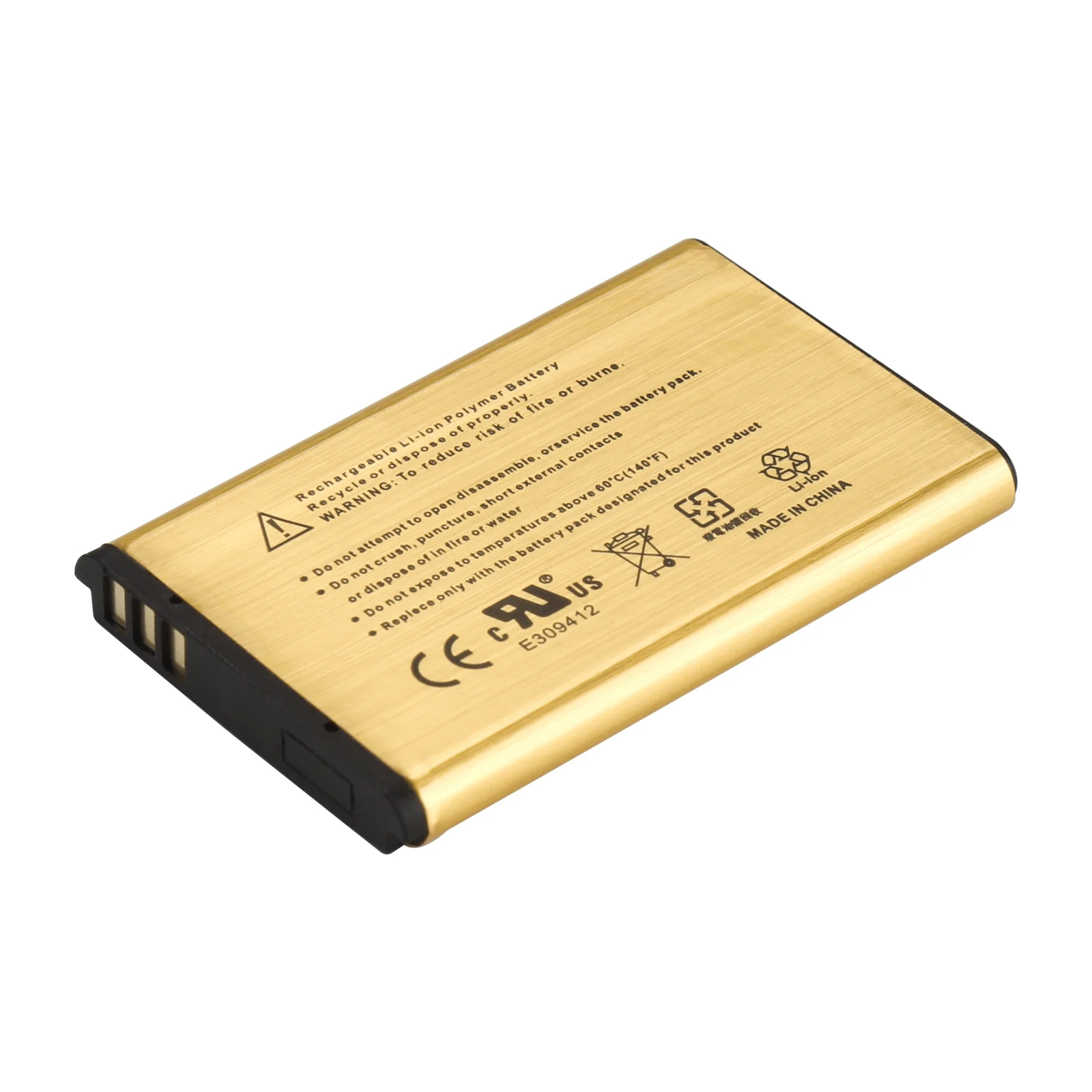 2450mAh High Capacity Gold BL-5C Battery For Nokia 2610 1100 1110 1112 1116 6230 6630 N70 N71 N72 N91 E60 Battery 5C BL5C