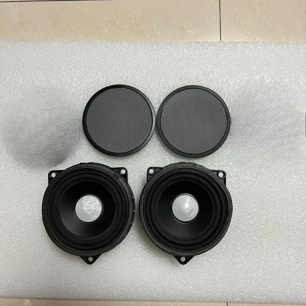 4 Pcs High Quality Car Door Speaker Set For BMW X3 G01 2019-2023 Brand Type 4.5 Inches Front Rear Door Speakers Hifi Upgrade