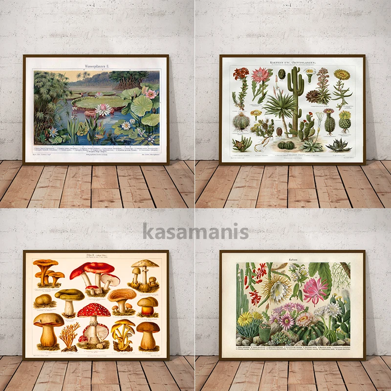 Botanical Flowers Canvas Art P - Orchard Sprayer Tractor ulasan dan harga