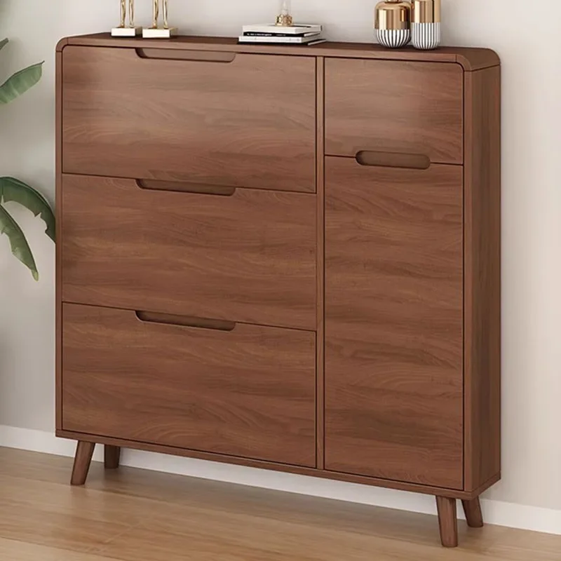 

Hallway Save Space Shoe Cabinet Balcony Closets Simple Folding Shoe Cabinets Mobile Nordic Organizador De Zapatos Home Furniture
