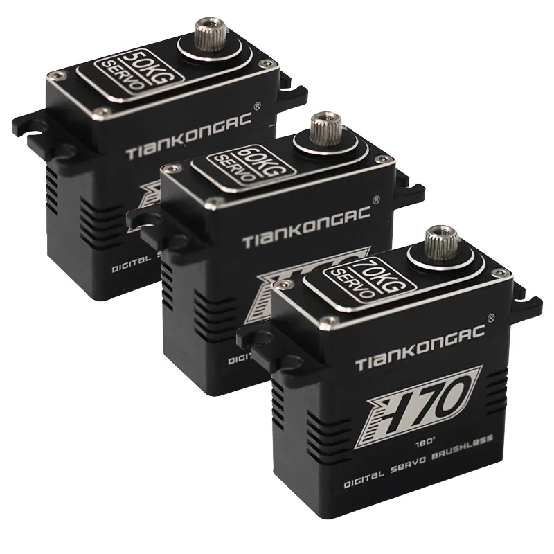 Waterproof 50KG 60kg 70KG Large Torque Metal Gear Digital Servo for RC Cars Ship Robot