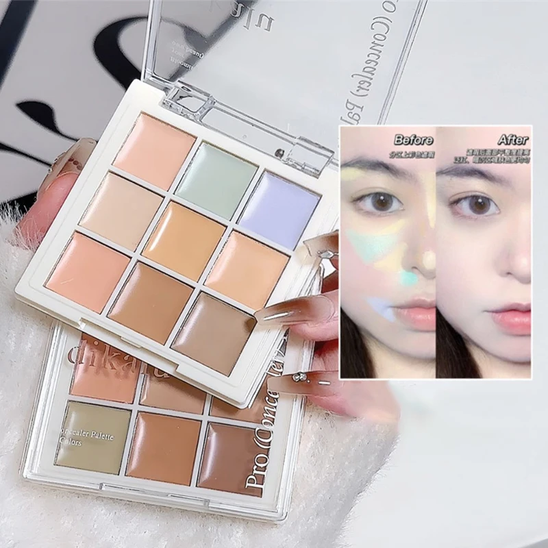 Concealer Palette Cream Contour Palette Professional Makeup Color Correcting Face Concealer Coverage for Foundation Base