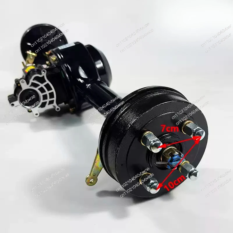 

Suitable for Honglida electric tricycle motor rear axle drive assembly, hill climbing gear load integrated rear axle assembly