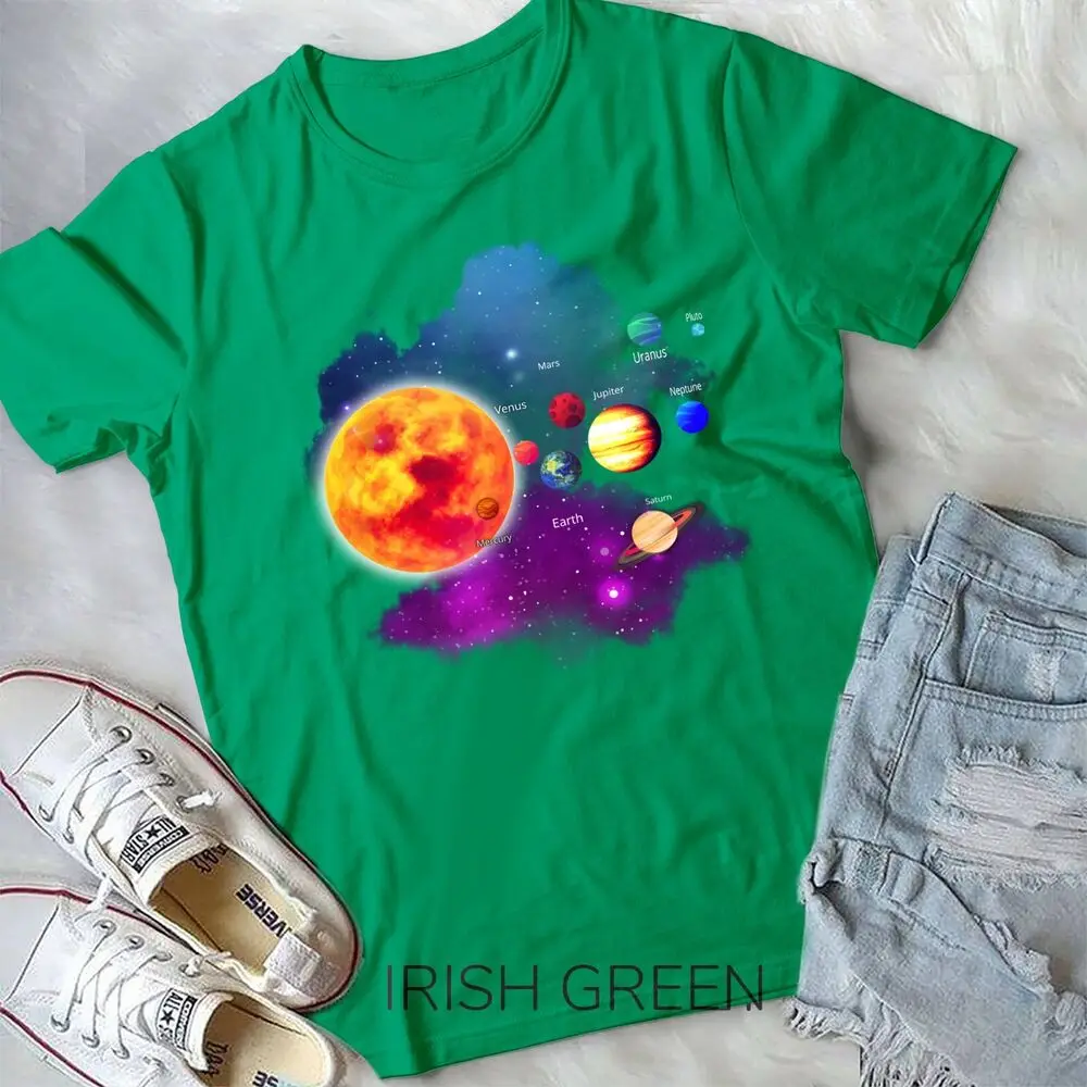 Solar System Planets for Astronomy and Space Geeks Kids Unisex T-shirt