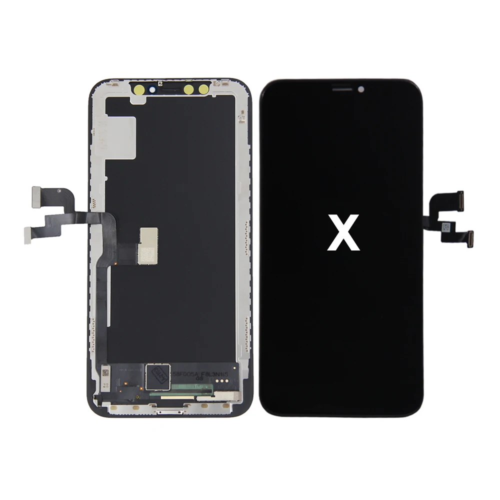 AAAAA+++++  Best Choice incell LCD for iPhone X Display Screen With 3D Touch Digitizer Assembly No Dead Pixel Replacement