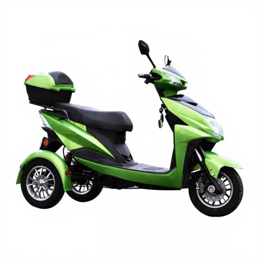 Airo Hot Sell Electric Tricycle  Motorcycle Electric Scooters 3 Three Wheel Disability with Padals for Adults/elderly