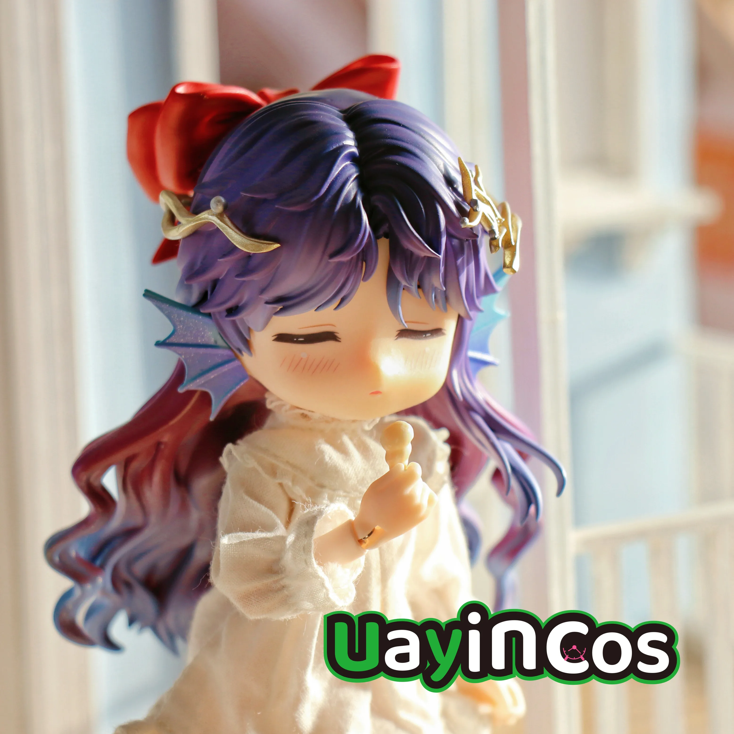 

In Stock Love and Deepspace Rafayel ob11 ob22 GSC Hair Detachable Hair Shell Wig Ear Bow Faceplates BJD Doll Game Anime Toy Kid