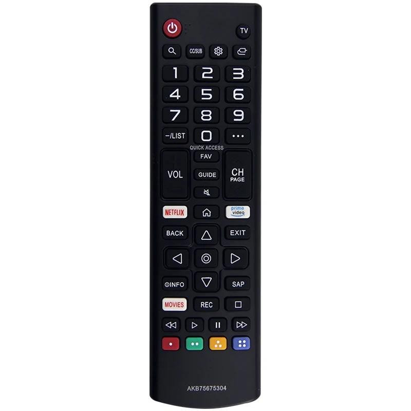 Compatible con TV 55UM6900PUA 43UM7100PUA 55UM7200PUA 43UM7300PUA 50UM7310PUA, control remoto AKB75675304, piezas de repuesto