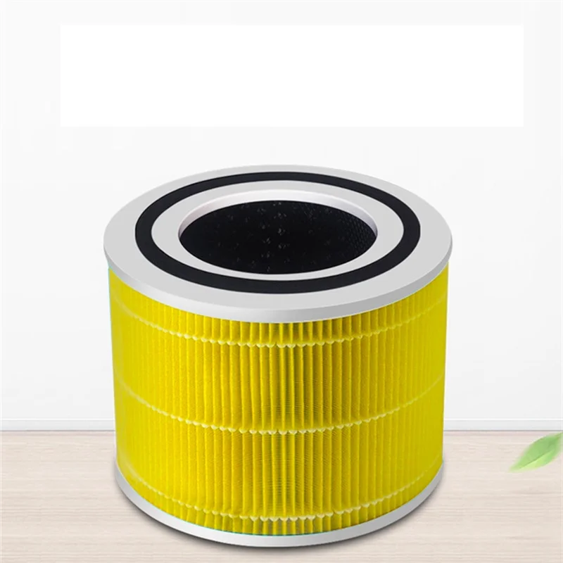 Filter Hepa untuk Levoit Core 300-RF, Filter karbon aktif HEPA Levoit 300, Filter pembersih udara Levoit, kuning