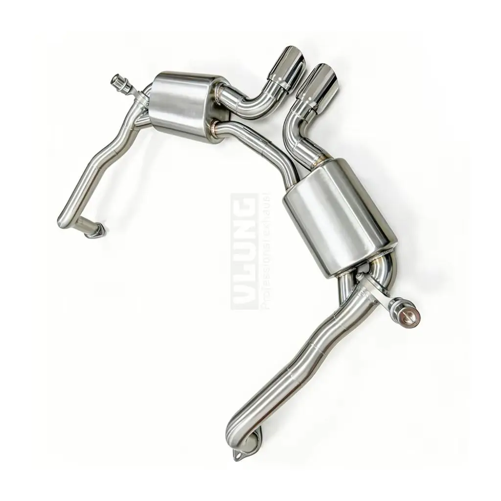 

Car Exhaust System for Porsche Boxster/Cayman 987.1 2.7 2004-2008 stainless steel valve exhaust cat back exhaust Car Sound