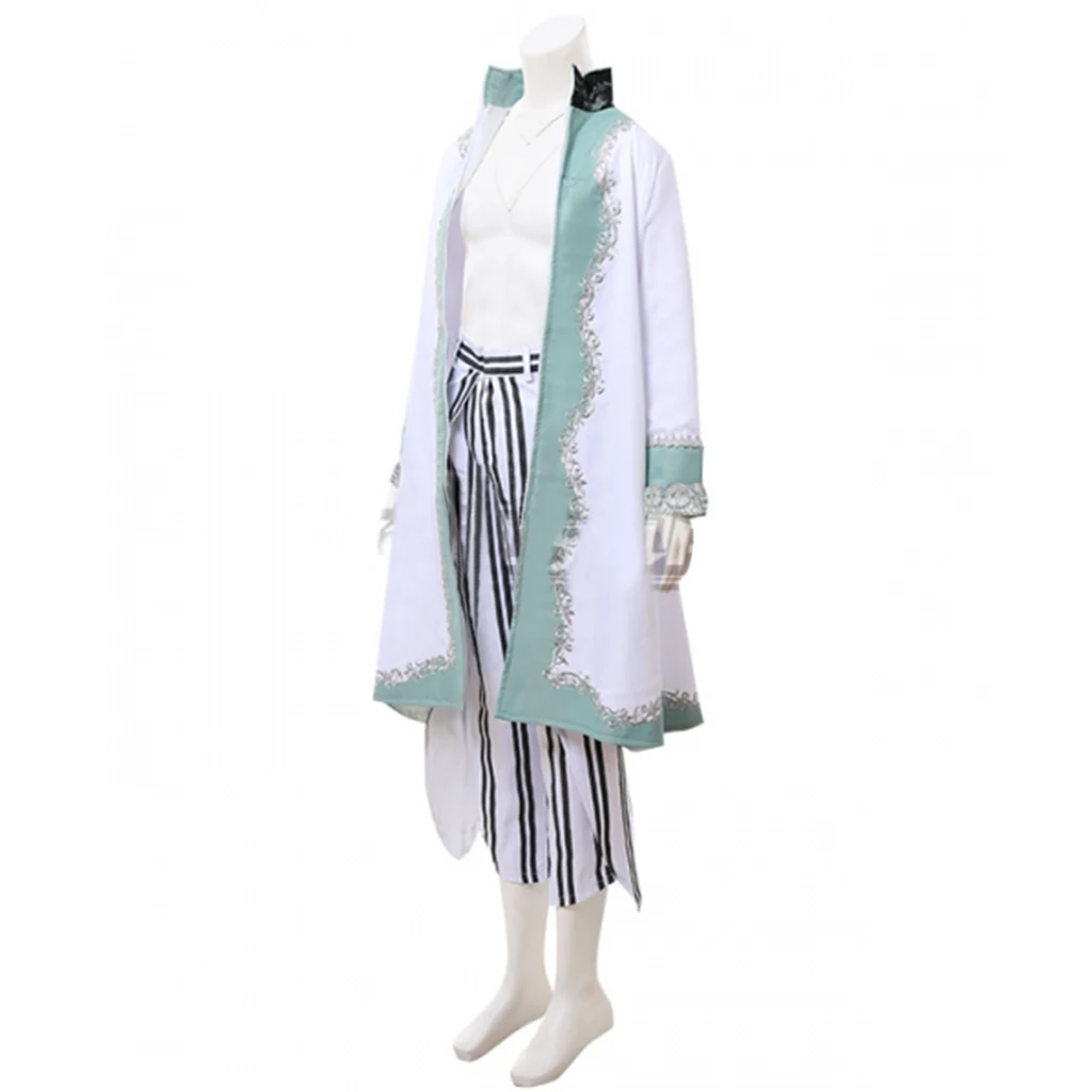 أكاديمية المظلة الموسم 2 أزياء كلاوس هارجريفز التأثيرية معطف وسراويل نسائية موحدة ملابس حفلات الهالوين كرنفال