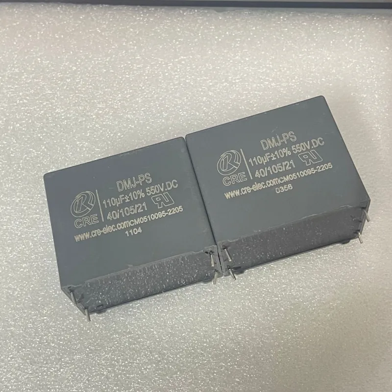 

2PCS/LOT CRE DMJ-PS Series 110UF 550V High Voltage Filter Film Capacitor