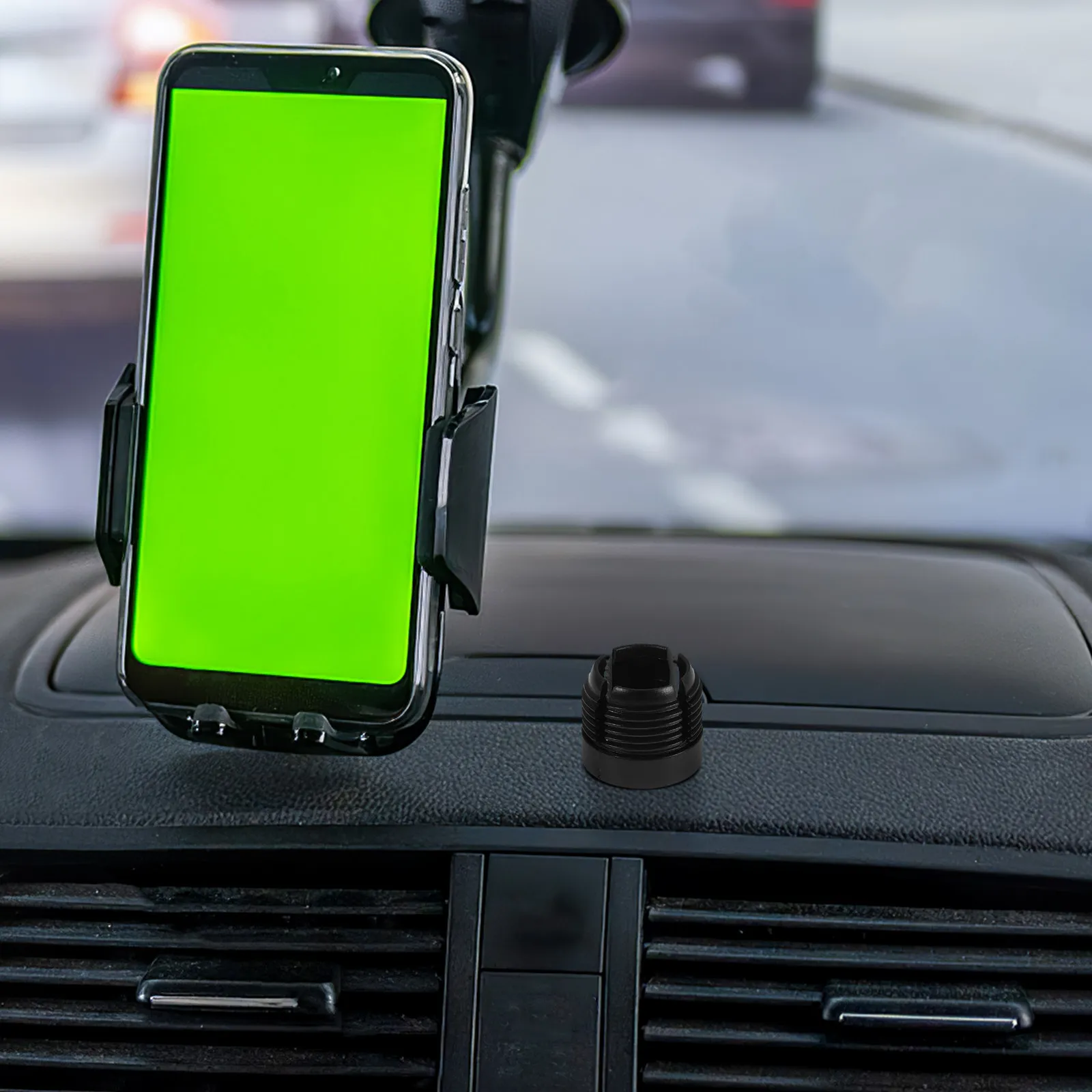 50Pcs Car Mount Screw-on Tightening Nut Ball Fixed Adapter Bracket Replacement Phone Holder Accessories Wireless Charging Car