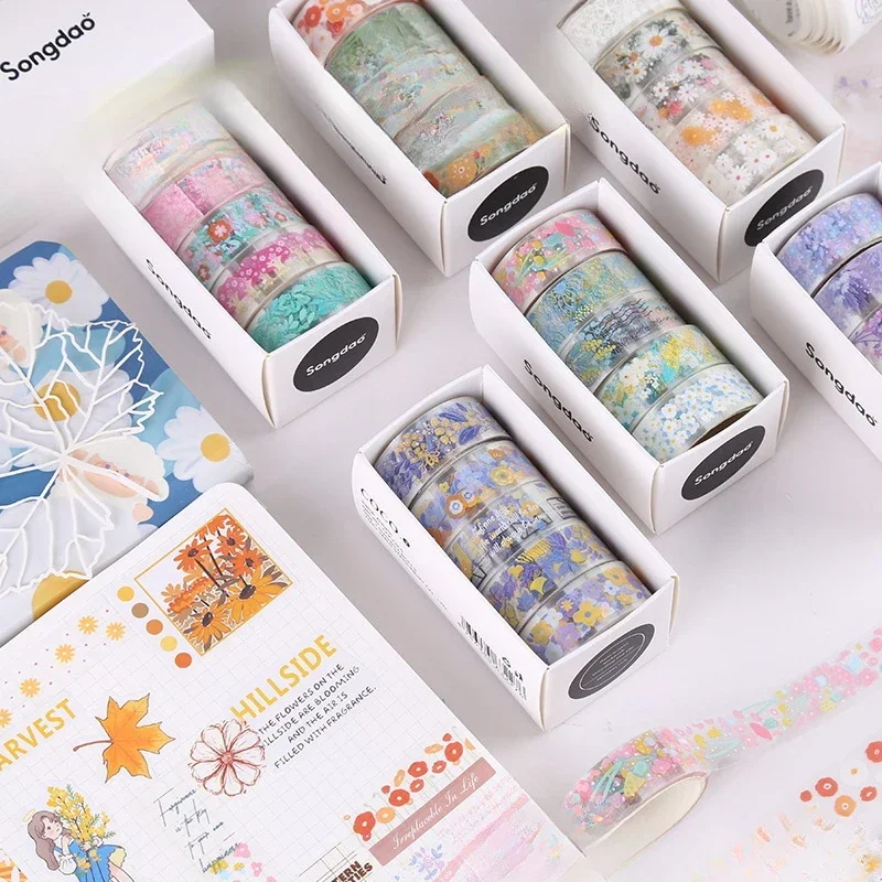 

Creative Transparent Hand Account Sticker Tape Gift Box - DIY Decoration Materials, Hand Account Tape & Children's Toys