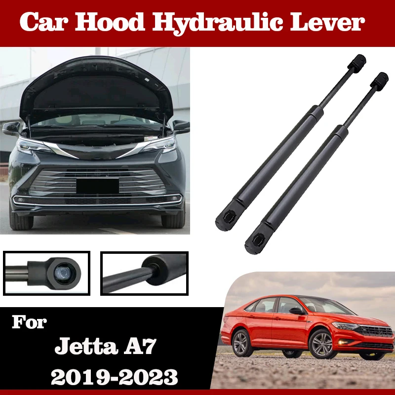 

Car Hood Hydraulic Rod For Volkswagen VW Jetta A7 MK7 Vento 2019-2023 Support Lever Cars Struts Shock Absorber Telescopic Pole