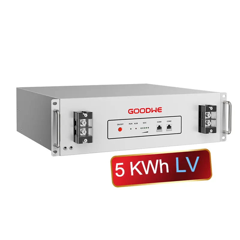 

Goodwe Lynx Series L nding St cked 5 kWh Low Volt ge 51.2V Home System Stor ge Sol r Lithium B tteries