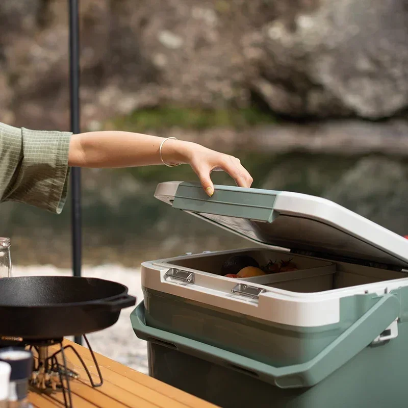 Naturehike Outdoor mobilne termiczne przenośne chłodziarki Box o dużej pojemności samochód kempingowy Lce inkubator piknikowy pudełko plażowe Mini lodówka