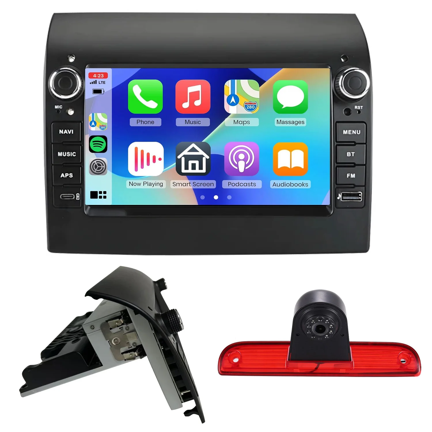 7 inch Android Car radio Carpaly GPS Navigation + AHD Reverse camera For Fiat Ducato/Citroen Jumper Relay III/Peugeot Boxer