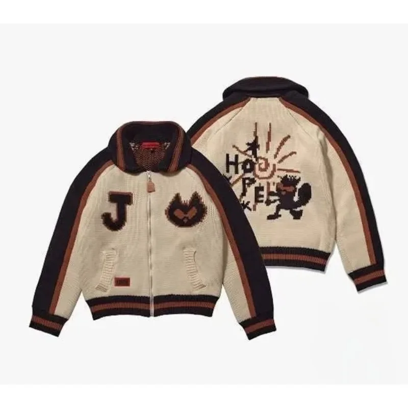 

Jhope KPop Zipper Hoodie Harajuku Jacket Style Jacket Long Sleeve Comfortable Polyester Fiber Casual Loose Fit Unisex Sweatshirt