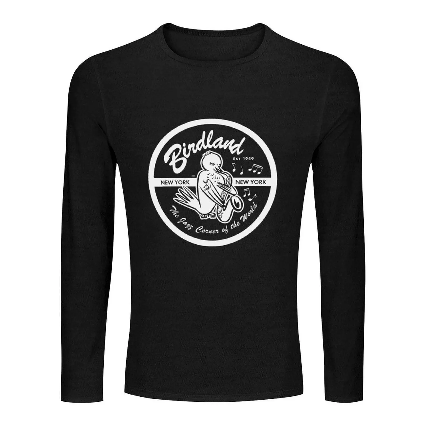 Vintage Venue: Birdland Jazz Club Long T-Shirt quick drying shirt hippie clothes funny t shirts sublime t shirt t shirts for men