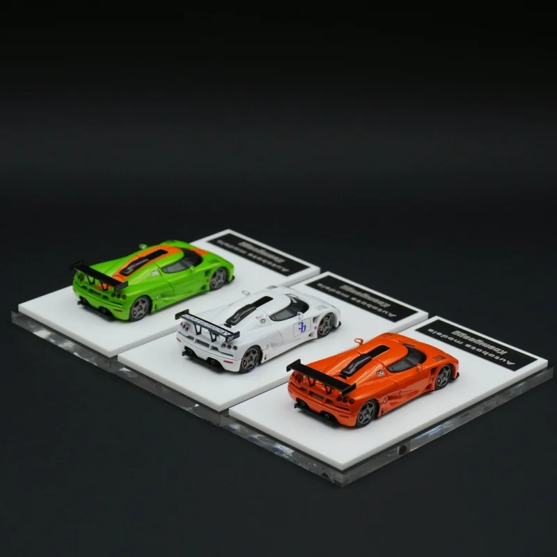 Autobots em estoque 1:64 ccgt hypercar capô que pode ser aberto diecast diorama modelo de carro coleção brinquedos