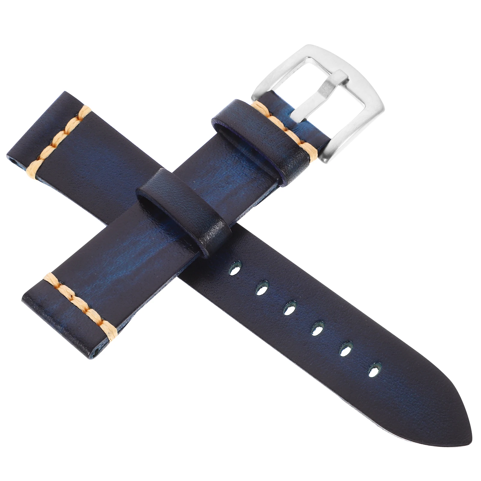 

Cowhide Watchband Adjustable Sport Durable Comfortable Replacement Strap for Smart Watch Watch Strap