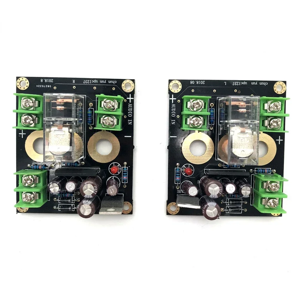 LUSYA UPC1237 LM7812 16A AC12V-18V HiFi Power Amplifier Speaker Protection Circuit Assembled Board