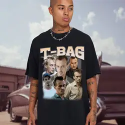 Vintage T Bag Shirt Theodore Bagwell Prison Break Bootleg Birthday Homage