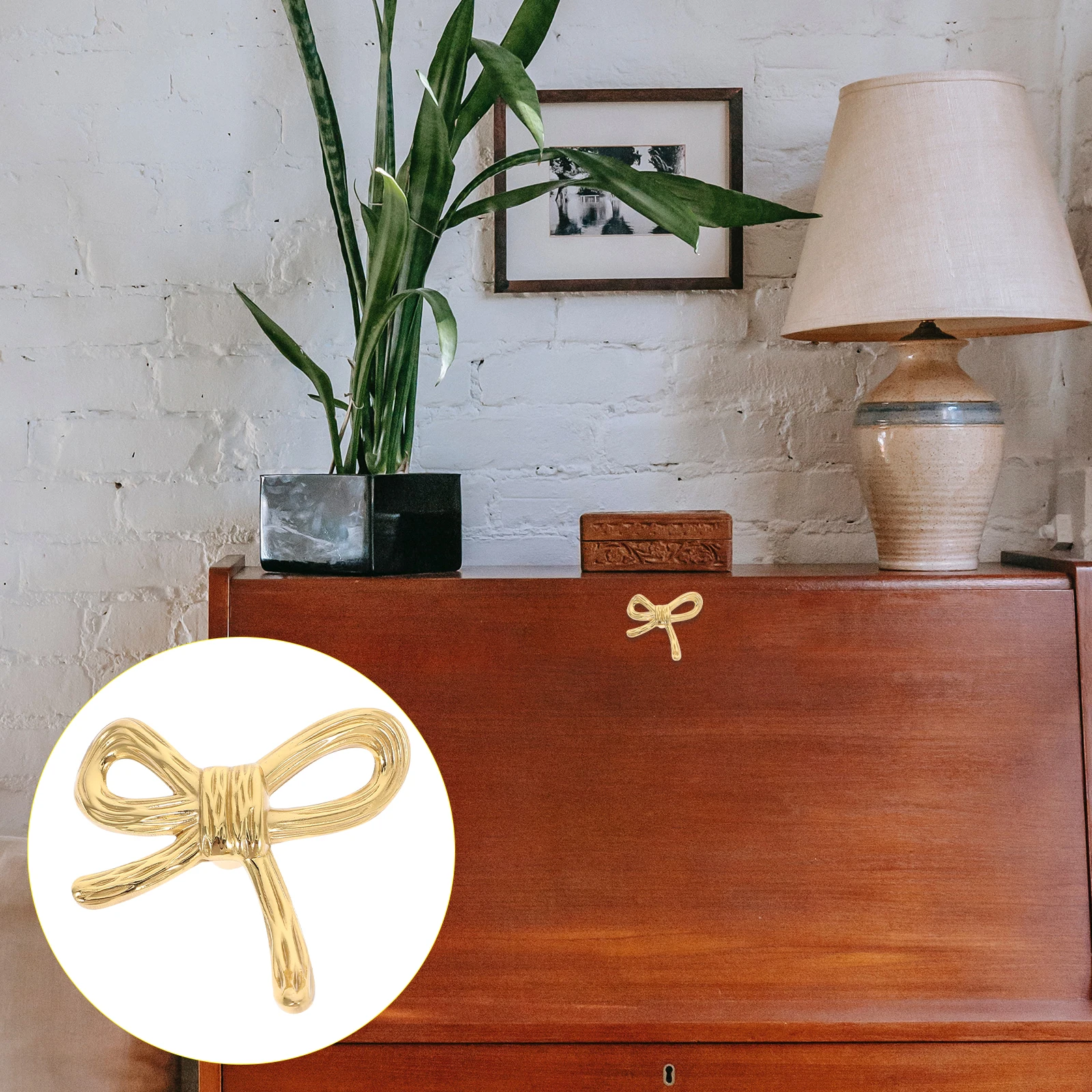 

Brass Drawer Cabinet Handle 55x58x25mm Furniture Hardware Door Pull Wardrobe Kitchen Cupboard Metal Knob Comfort Grip