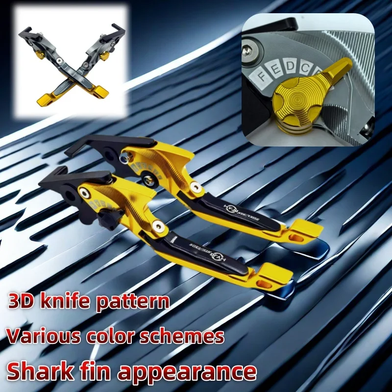 

Набор 3D тормозных рычагов для Honda CRF1100L African Twin 2020 2021 2022, детали мотоцикла, складные регулируемые рычаги ручки