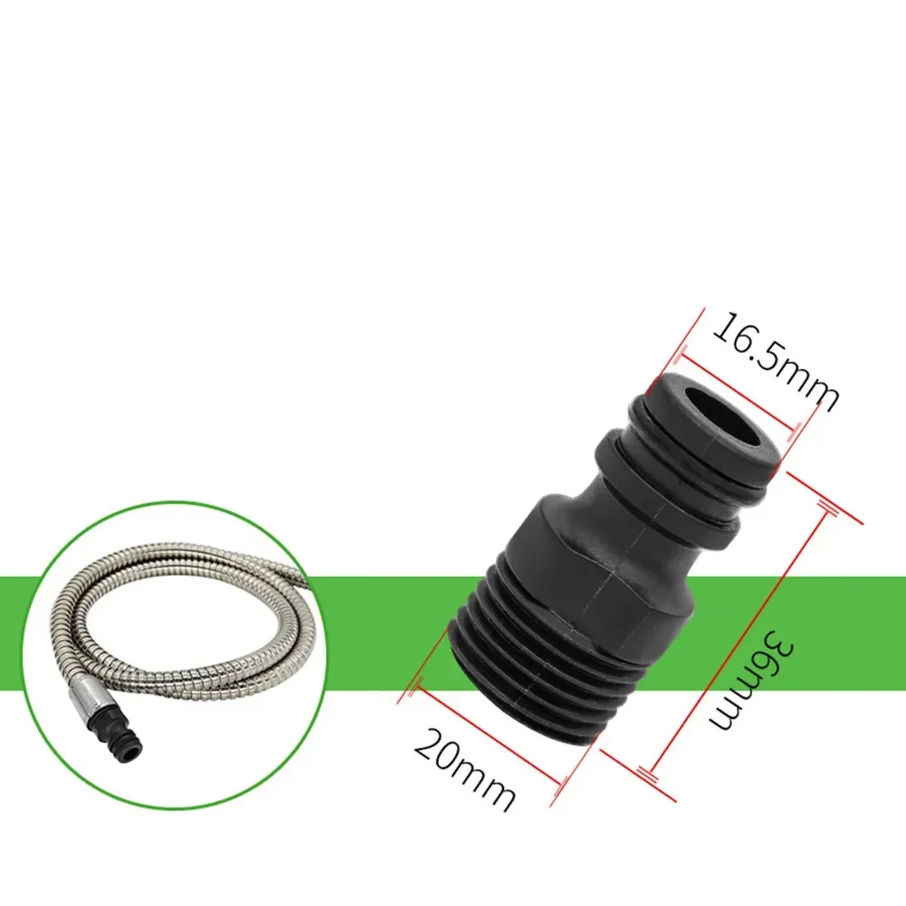 2PCS Threaded Tap Adaptor 1/2\