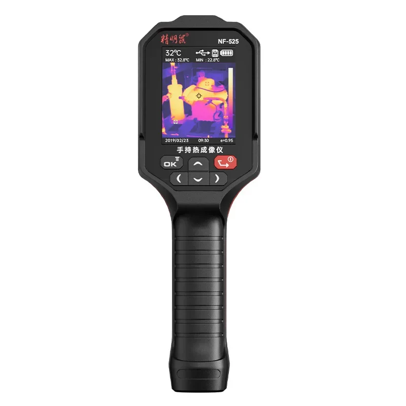 Utility NF‑525 Handheld Infrared Thermal Imager HD Thermal Camera Temperature Detector For Mobile Phone Repair PCB Fault Diagnos