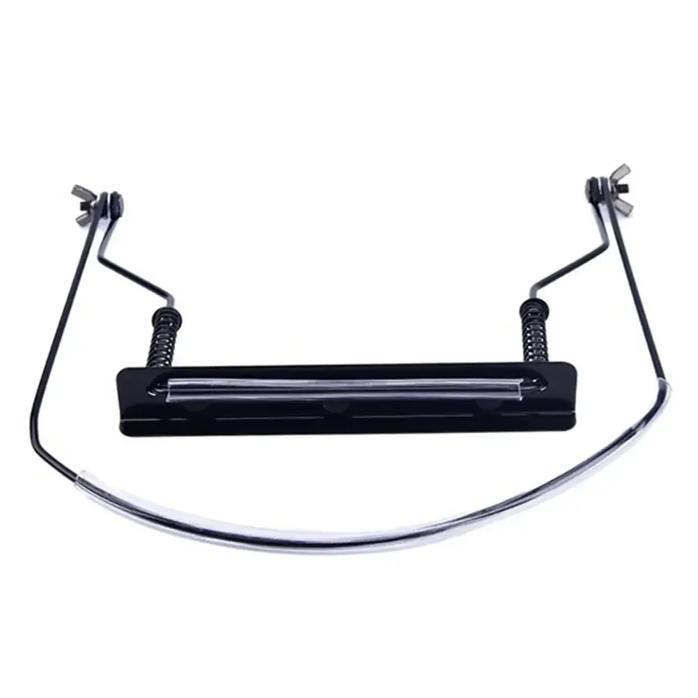 Universal 10 Holes Iron Harmonica Neck Holder  Adjustable Mouth Organ Stand Harmonica Harp Rack