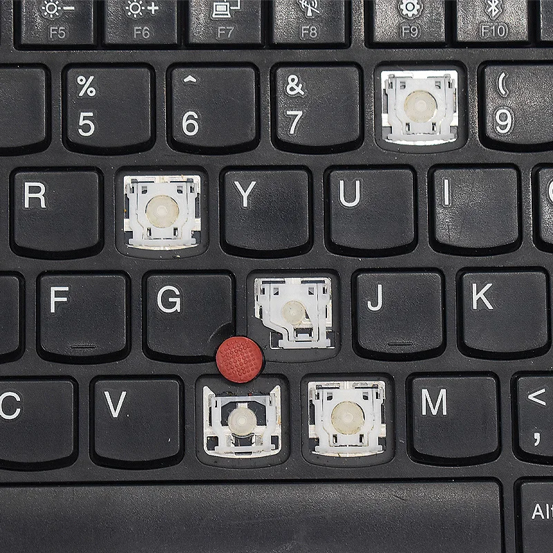 Engsel tutup kunci pengganti Keycap untuk Lenovo ThinkPad E470 E470C E475 Keyboard Notebook