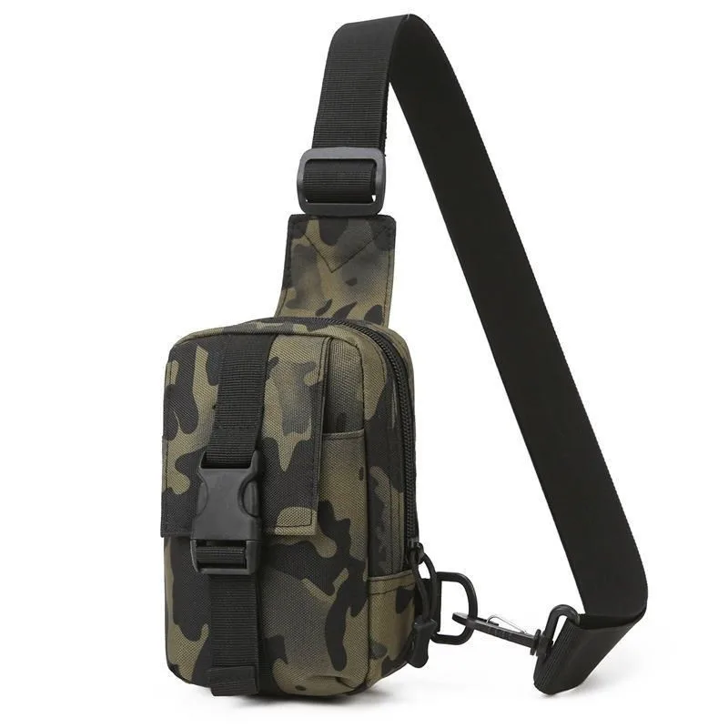 Chest Bag Shoulder Bag Men Outdoor Camouflage Camping Travel Hiking Hunting Crossbody Bag