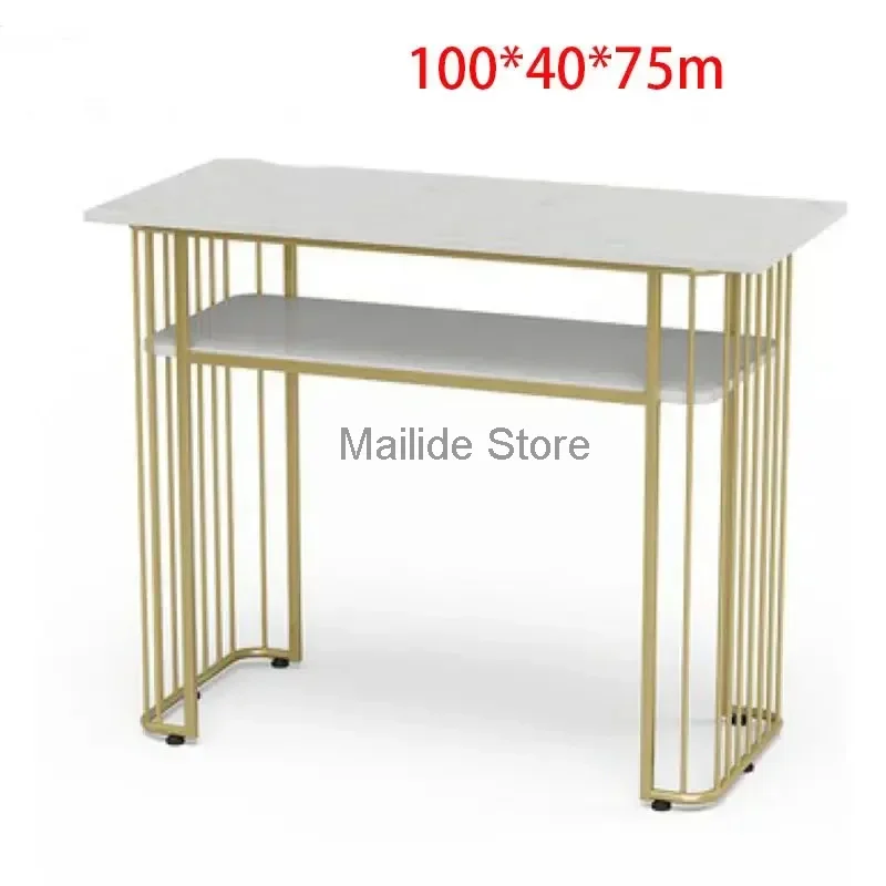 Nordic Custom Single Nail Tables Double Manicure Table Modern Beauty salon Simple salon furniture Professional Manicure Table GM