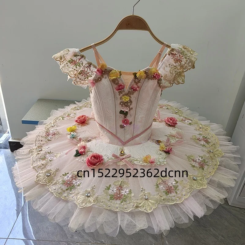 Professional High Quality Custom Size The Nutcracker Performance Wear Sugar Plum Fairy Ballet Tutu Costumes