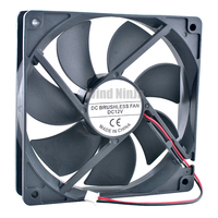Brand new 12cm 120mm fan 120x120x25mm 12025 DC12V 0.10A 1600RPM Hydraulic bearings cooling fan for chassis power supply