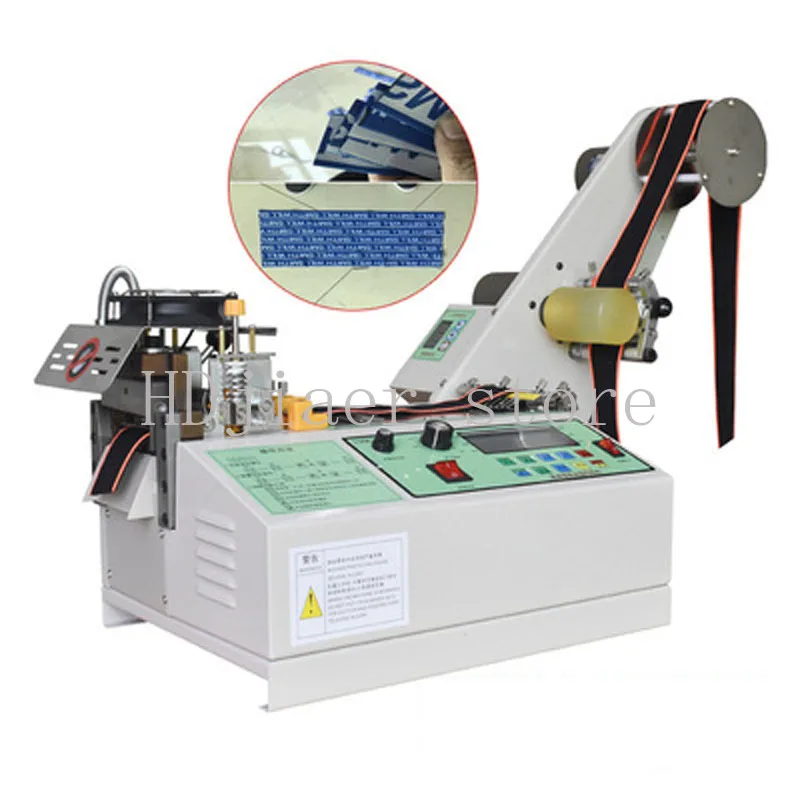 988 Computerized Auto Magic Adhesive Tape Cutter – Hot & Cold Cutting Tool for Cloth Belt, Zipper, Webbing, Elastic