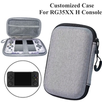 New Customized Protect Bag For RG35XXH Case Anbernic RG35XX H Console Handheld Bags Cable Game Accessorie Storage Cases Box