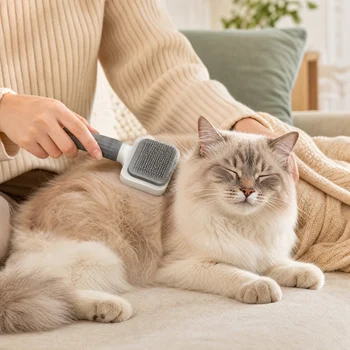 Universal Pet Detangling & Massage Grooming Brush 8