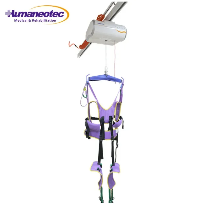 High-end Unweight Gait Training System Rehilitation Equipment Patient Ceiling Hoist Lift Device