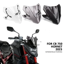 New Motorcycle Sports WindScreen Windshield Visor Deflector For HONDA cb750 CB 750 Hornet CB750 HORNET 2023 Accessories