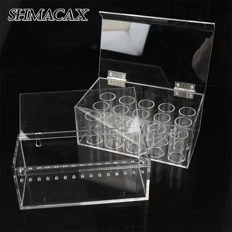

Dental Arcylic Dispenser Power Elastic Chain Storage Box Ligature Ties Placement Holder Organizer Dentist Lab Placer Case